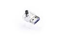 Miniatyrbild 5 av 5: Smartkeeper NC03P1DB, Portblockerare, RJ-45, Blå, 12 styck, Polypåse, 130 mm