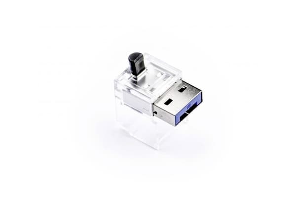 Smartkeeper NC03P1DB, Portblockerare, RJ-45, Blå, 12 styck, Polypåse, 130 mm