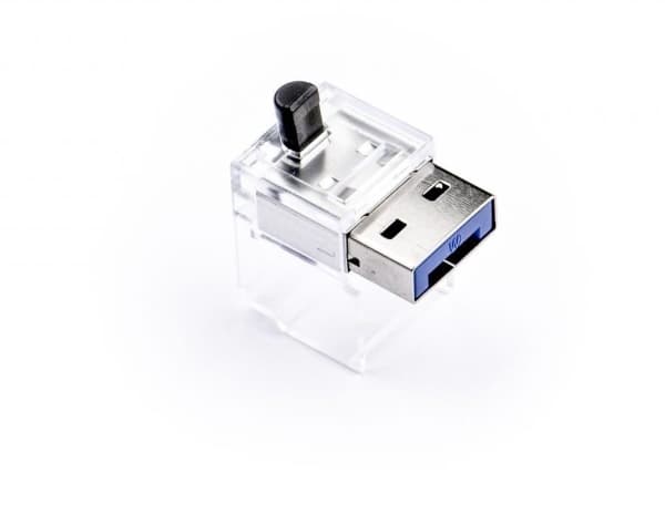 Smartkeeper NC03P1DB, Portblockerare, RJ-45, Blå, 12 styck, Polypåse, 130 mm