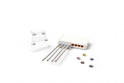 Smartkeeper CSK-NM10/P4, Portblockerare, RJ-45, Transparent, Plast, 1 styck, 60 mm