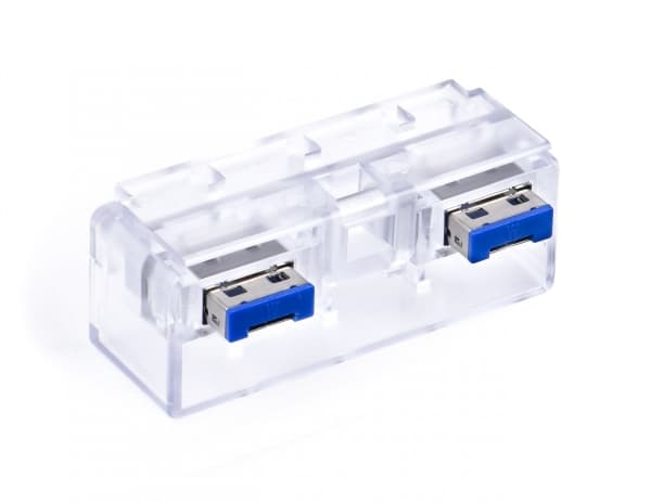 Smartkeeper CSK-NM10/P4, Portblockerare, RJ-45, Transparent, Plast, 1 styck, 60 mm