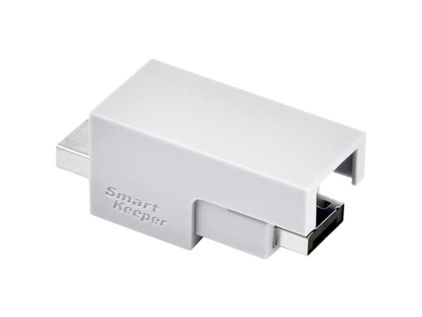 Smartkeeper LK03BK, Portin lukitsin, USB A-tyyppi, Musta, Harmaa, Muovi, 1 kpl, 16,2 mm