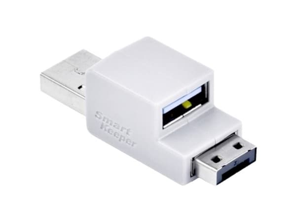 Smartkeeper LK03BK, Portin lukitsin, USB A-tyyppi, Musta, Harmaa, Muovi, 1 kpl, 16,2 mm