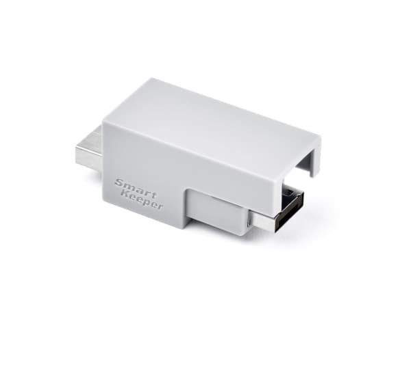 Smartkeeper LK03BK, Portblockerare, USB Type-A, Svart, Grå, Plast, 1 styck, 16,2 mm