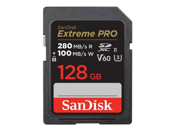 SanDisk SDSDXEP-128G-GN4IN 128GB SDXC Class 10 UHS-II 280MB/s 100MB/s
