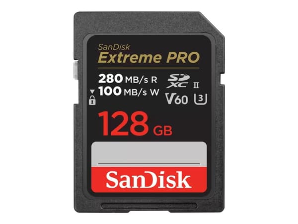 SanDisk SDSDXEP-128G-GN4IN 128GB SDXC Class 10 UHS-II 280MB/s 100MB/s