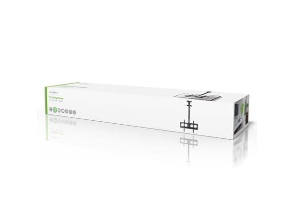 Nedis TVCM1350BK, 106,7 cm (42"), 165,1 cm (65"), 100 x 100 mm, 600 x 400 mm, Stål, Svart