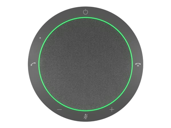 Jabra Speak2 40 UC - Högtalartelefon (handsfree) - kabelansluten - USB-A, USB-C - mörkgrå - Amazon Chime-certifierad, Google Meet-certifierad, Zoomce