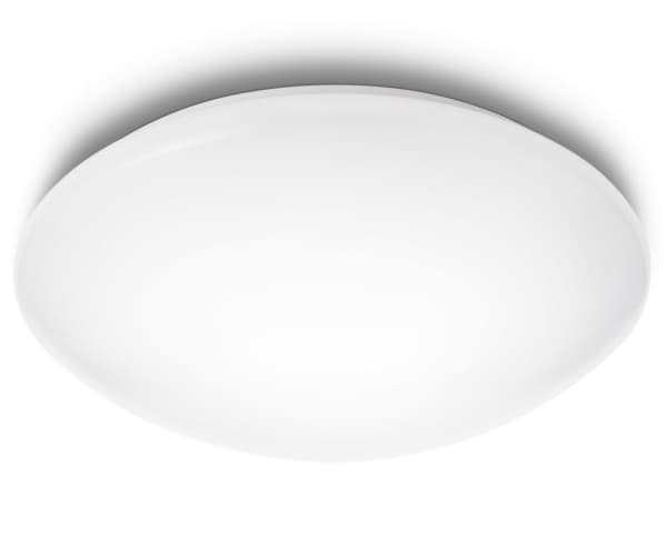 Philips myLiving Suede-taklampe, 24 W, 4 ampuller, LED, Ikke-utskiftbare pærer, 2350 lm, IP20, Hvit Hvit