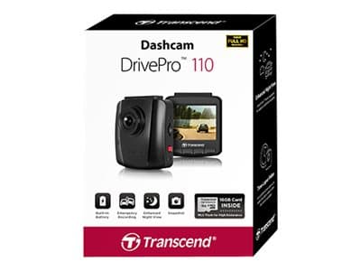 Transcend DrivePro 110 - kojelautakamera jopa 4 metriin asti