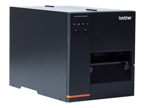 Brother TJ-4020TN - Etikettskriver - direktetermisk / termisk overføring - Rull (12 cm) - 203 dpi - inntil 254 mm/sek - LAN, seriell, USB-vert, USB 2