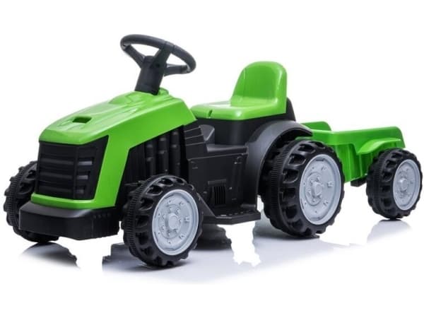 Azeno Farmer 6V elektrisk traktor, grön