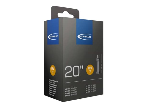 Schwalbe DV7 cykel innerslang 20"