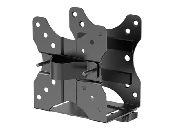 Multibrackets M Thin Client Holder - Monteringssett (holder, tynnklientfeste / CPU-holder) - for personlig datamaskin - plastikk, stål - svart