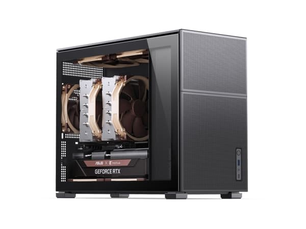 Jonsbo D31 MESH, Midi Tower, PC, Musta, DTX, ITX, mikro ATX, Terästä, Pelaaminen