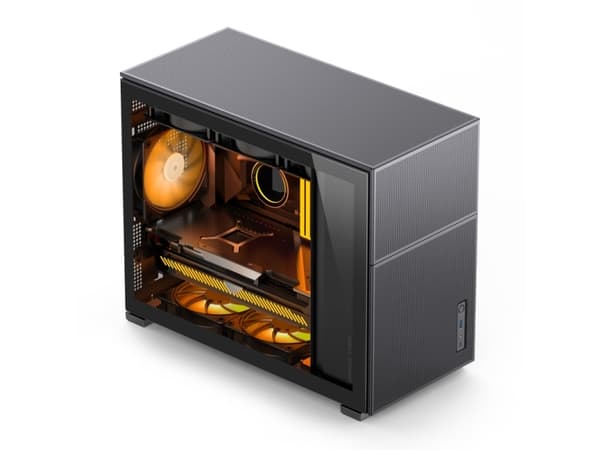 Jonsbo D31 MESH, Midi Tower, PC, Musta, DTX, ITX, mikro ATX, Terästä, Pelaaminen musta