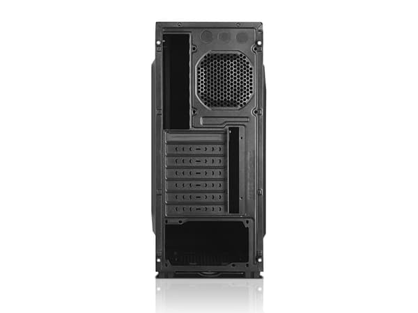 CiT Red Devil, Midi Tower, PC, Plast, SPCC, Svart, Röd, ATX,Micro ATX,Mini-ITX, Spela
