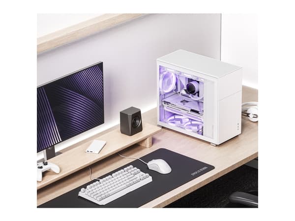 Jonsbo D41 STD - - sidepanel med vindu - SATA - USB/lyd