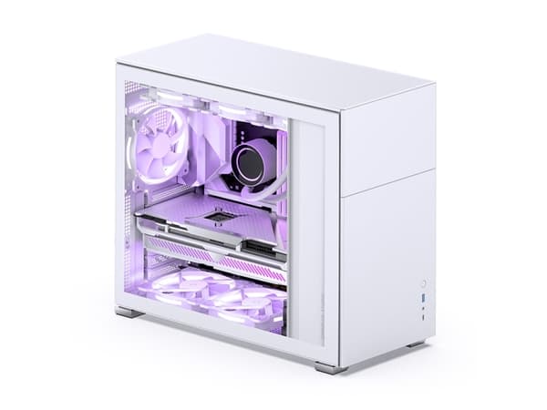 Jonsbo D41 STD - - sidepanel med vindu - SATA - USB/lyd