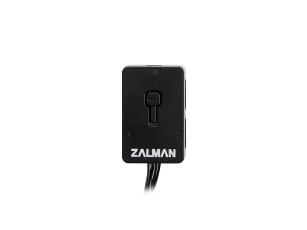 Zalman ZM-4PALC, Addressable RGB controller, ABS, Sort, SATA, Hunkjønn, Hunkjønn