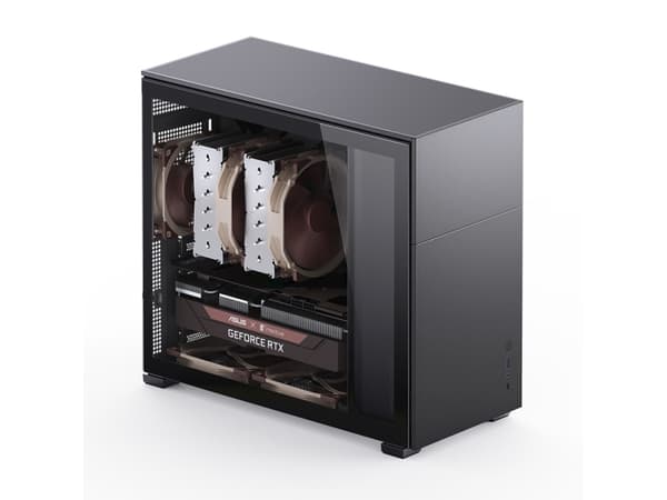 Jonsbo D41 STD - - genomskinlig sidopanel - USB/ljud
