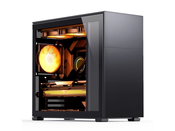 Jonsbo D41 STD - - genomskinlig sidopanel - USB/ljud