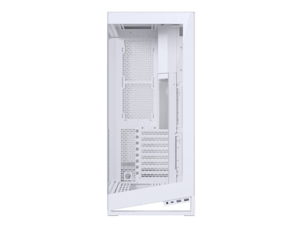 Phanteks NV7 - FT - utvidet ATX (E-ATX) - sidepanel med vindu (herdet glass) - ingen strømforsyning (ATX) - matt hvit - USB/lyd