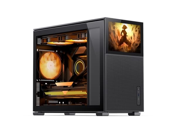 Jonsbo D31 MESH - - USB/ljud Svart
