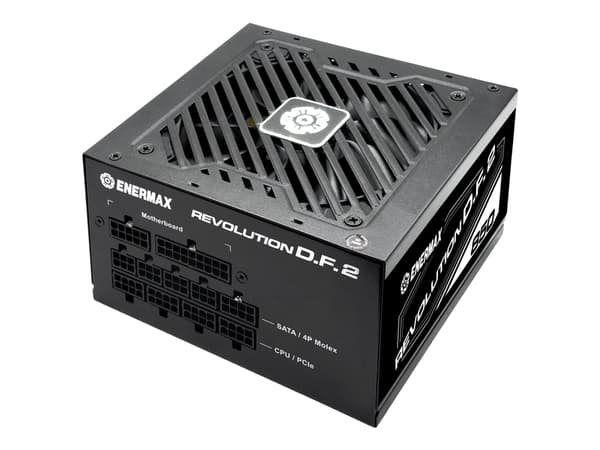 Virtalähde Enermax 850W Revo. DF2 80+ Gold 14cm tuuletin. Modulaarinen