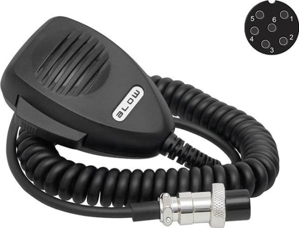 CB Radio Blow Microphone for CB 6PIN - 5900804015666