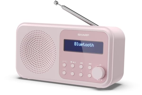 Sharp Tokyo DR-P420 - DAB bärbar radio - blomstrande rosa