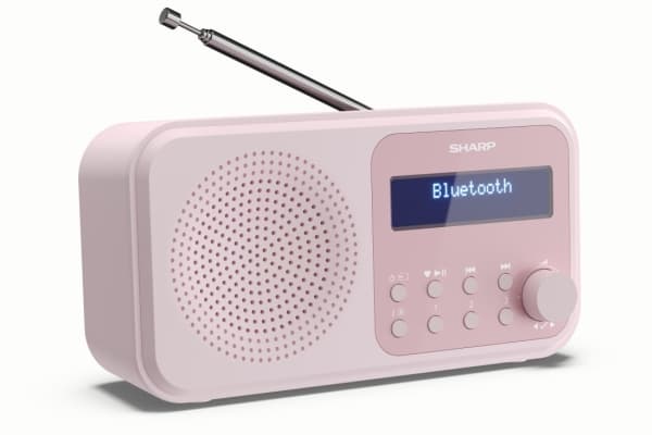 Sharp Tokyo DR-P420 - DAB bärbar radio - blomstrande rosa