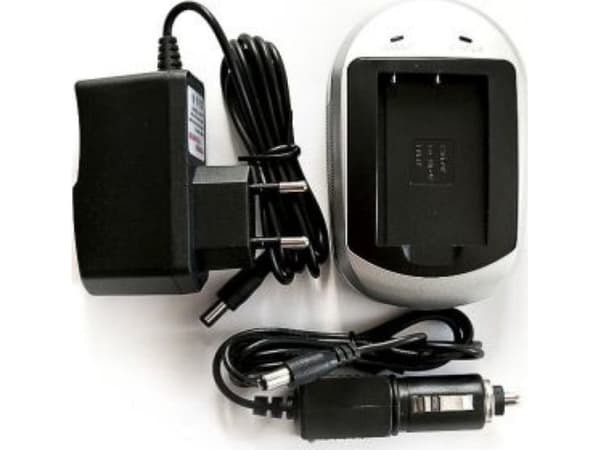 Ekstra digital lader Fuji NP-60, NP-95, NP-120, SLB-1037, SLB-1137