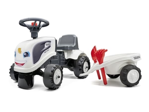 Falk 240C, 1 År, 6 hjul, Plast, Stål, Röd, Svart