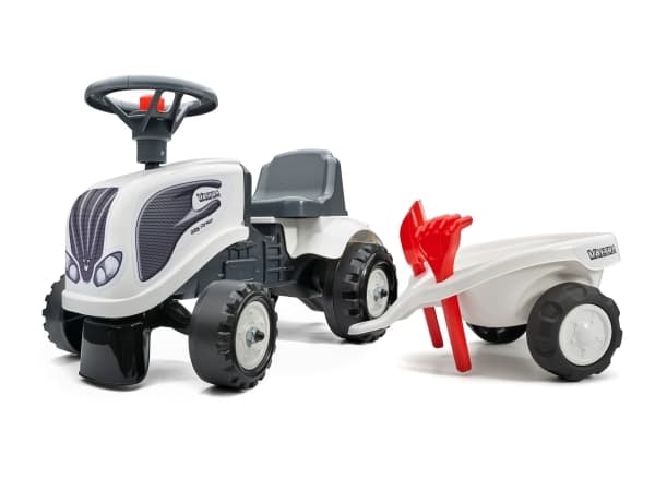 Falk 240C, 1 År, 6 hjul, Plast, Stål, Röd, Svart