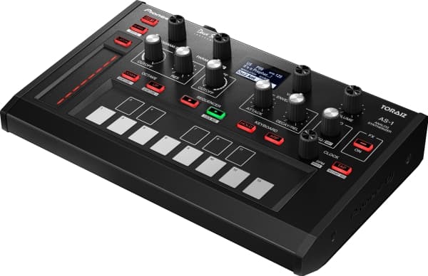 Pioneer TORAIZ AS-1, Analog synthesizer, Choruseffekt, Kompression, Försening, Phaser, Svart, OLED, 267,4 mm, 68,6 mm