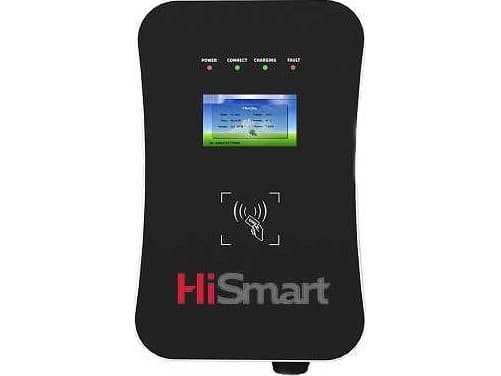 Hismart ladestasjon for elbil, Type 2, 22kW, 32A, 3-fase