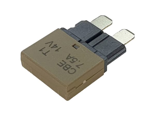 Hansor CBE1-0714 Automaattisulake Standard Flat Sulake 7.5 A Ruskea 1 kpl
