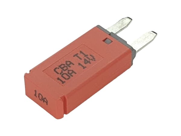 Hansor CBA1-1014 Sikringsautomat Standard Fladsikring 10 A Rød 1 stk