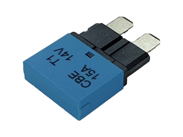 Hansor CBE1-1514 Sikringsautomat Standard Fladsikring 15 A Blå 1 stk