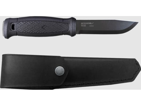 Mora Garberg Black Carbon Leather knife
