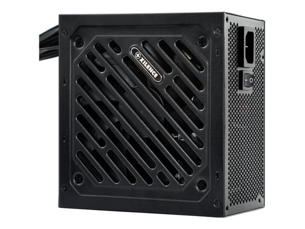 Xilence Gaming GOLD Series XP650R12 - Strømforsyning (intern) - ATX12V 2.52 - 80 PLUS Gold - AC 200-240 V - 650 watt - aktiv PFC - svart Sort