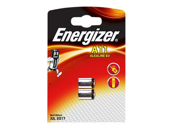 Energizer Miniature - Batteri 2 x E11A - alkaliskt - 38 mAh