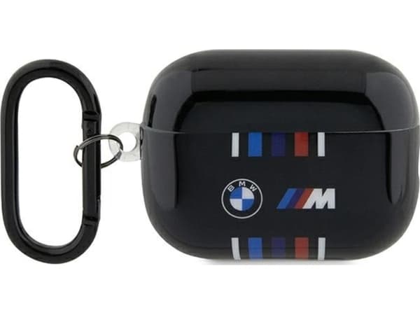 BMW BMAP222SWTK AirPods Pro 2 gen cover black Multiple Colored Lines