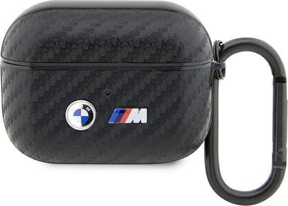 BMW BMAPWMPUCA2 AirPods Pro cover black Carbon Double Metal Logo