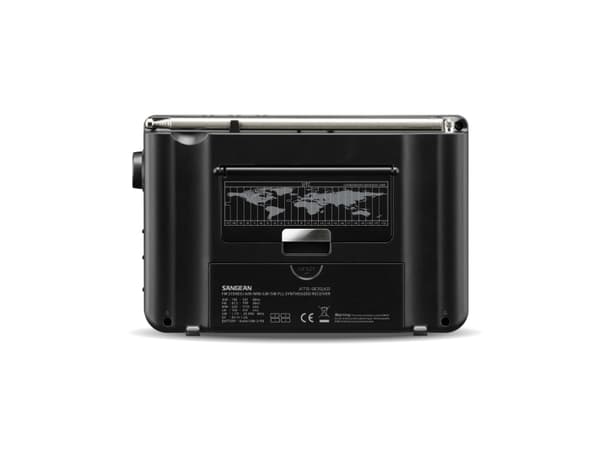 Sangean ATS-909 X2 grafiet, Bärbar, Digital, AM, FM, LW, SW, 87,5 - 108 MHz, 7,62 cm, 4 O