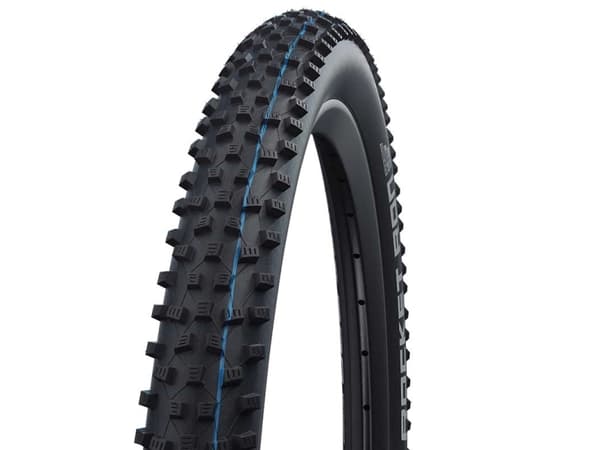 Schwalbe Rocket Ron HS 438, 27.5", MTB, Tubeless Ready, Folding bead, Terreng-dekk, Sort, Blå