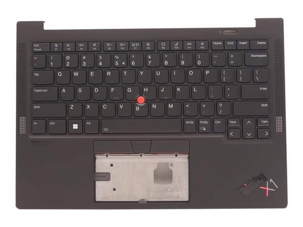 Sunrex - Erstatningstastatur for bærbar PC - med Trackpoint, UltraNav - bakbelysning - QWERTY - Engelsk - Europa - FRU - med toppdeksel - for ThinkPa
