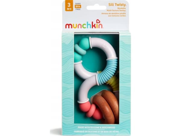 MUNCHKIN Sili Twisty Teether, 3m+, 012557