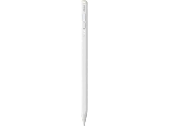 Baseus Smooth Writing 2 stylus / stylus / penn med batteriindikator (hvit)